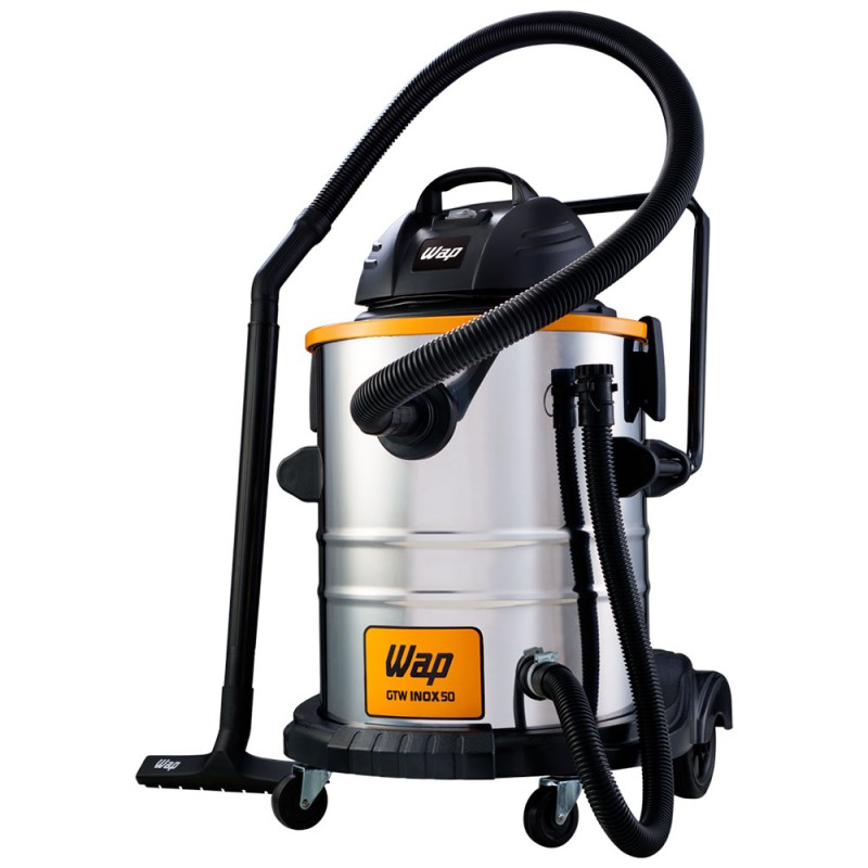 ASPIRADORA WAP GTW INOX 50LTS 1600W
