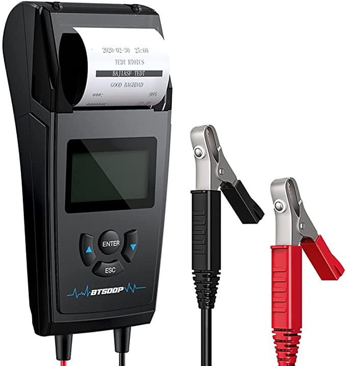 ANALIZADOR BATERIA CON IMPRESORA BT300P KORTEK